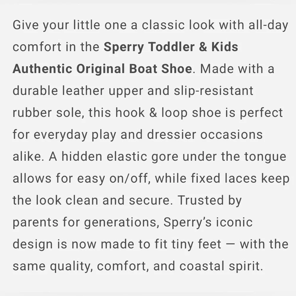Sperry NIB Authentic Original Girls Leather Boat Shoes Taupe Pink Size Toddler 5